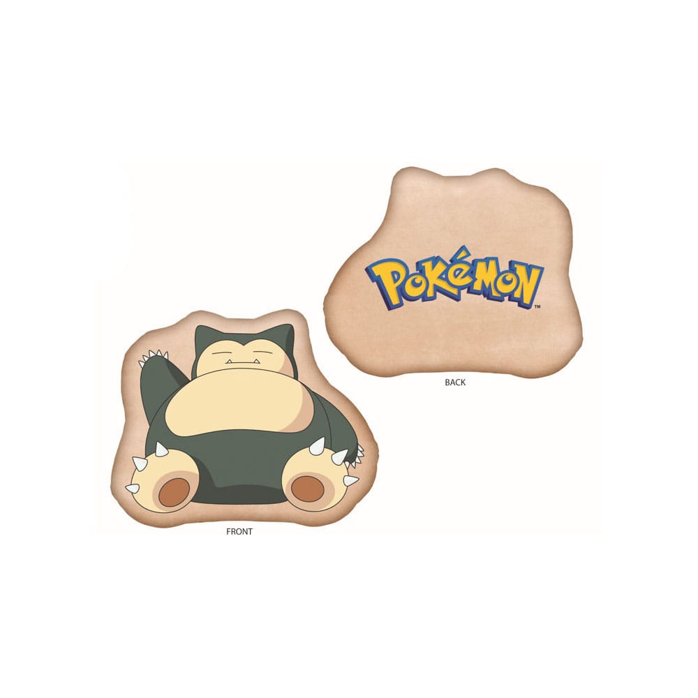 Pokemon Pillow Snorlax brown 36 cm P071696