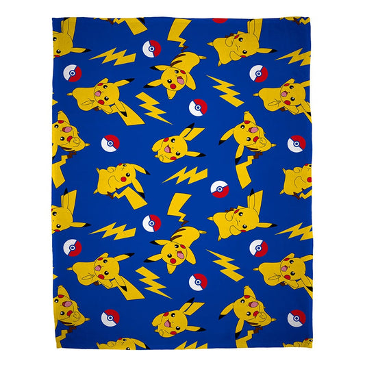 Pokemon blanket Pikachu Allover Print  130 x 170 cm P044182
