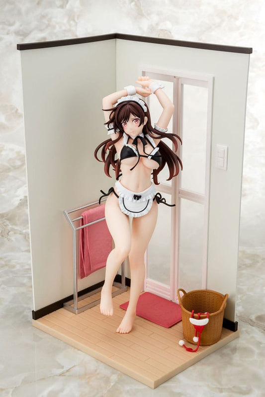 Rent-A-Girlfriend PVC Statue 1/6 Chizuru Mizuhara Maid Bikini ni Okigae 30 cm P064863