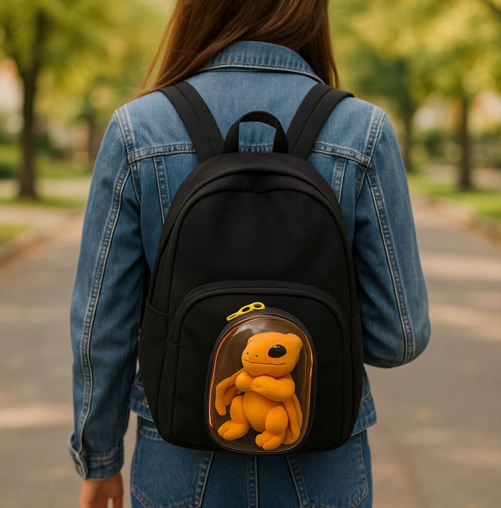 HaloPop Crystal Clear Display Bag LED Glow Lighting (Pink) 18 cm Assortment (6) P067450