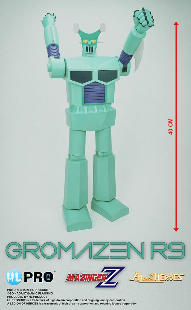 Mazinger Z Legion of Heroes Vinyl Figure Gromazen R9 40 cm P044267