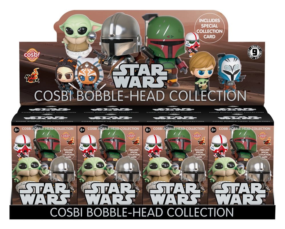 Star Wars Cosbi Mini Figures Series 1 8 cm Blind Box Display (8) P074106
