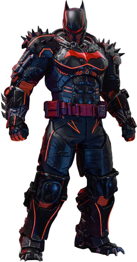 Batman Arkham Origins Videogame Masterpiece Action Figure 1/6 XE Suit Hellbat Version Hot Toys Exclusive 33 cm P069128
