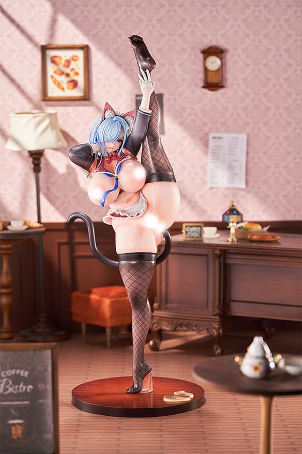 Original Character Statue 1/6 Lewd Girl Y-shaped Balance - Aoi Futatsuki Tapestry Set Edition 38 cm P044548
