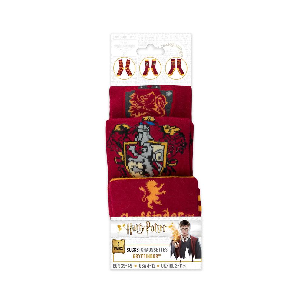 Harry Potter Socks 3-Pack Gryffindor P044624