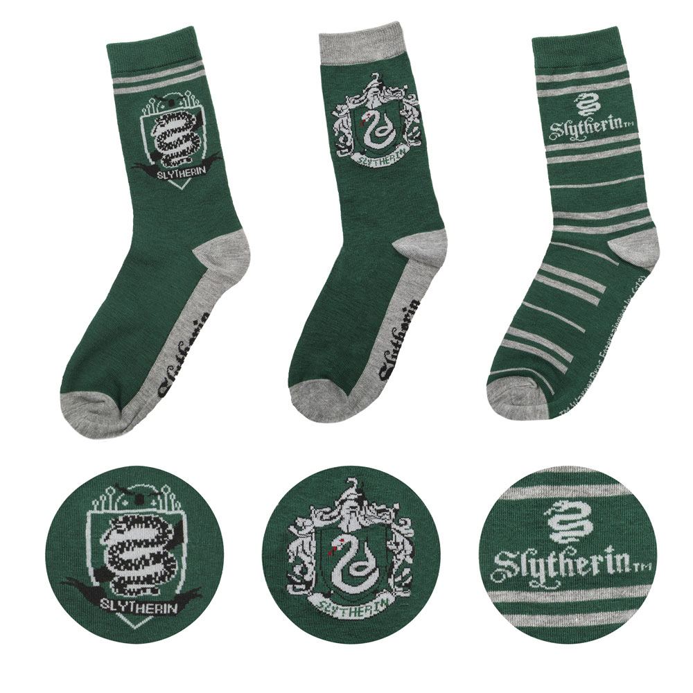 Harry Potter Socks 3-Pack Slytherin P044625