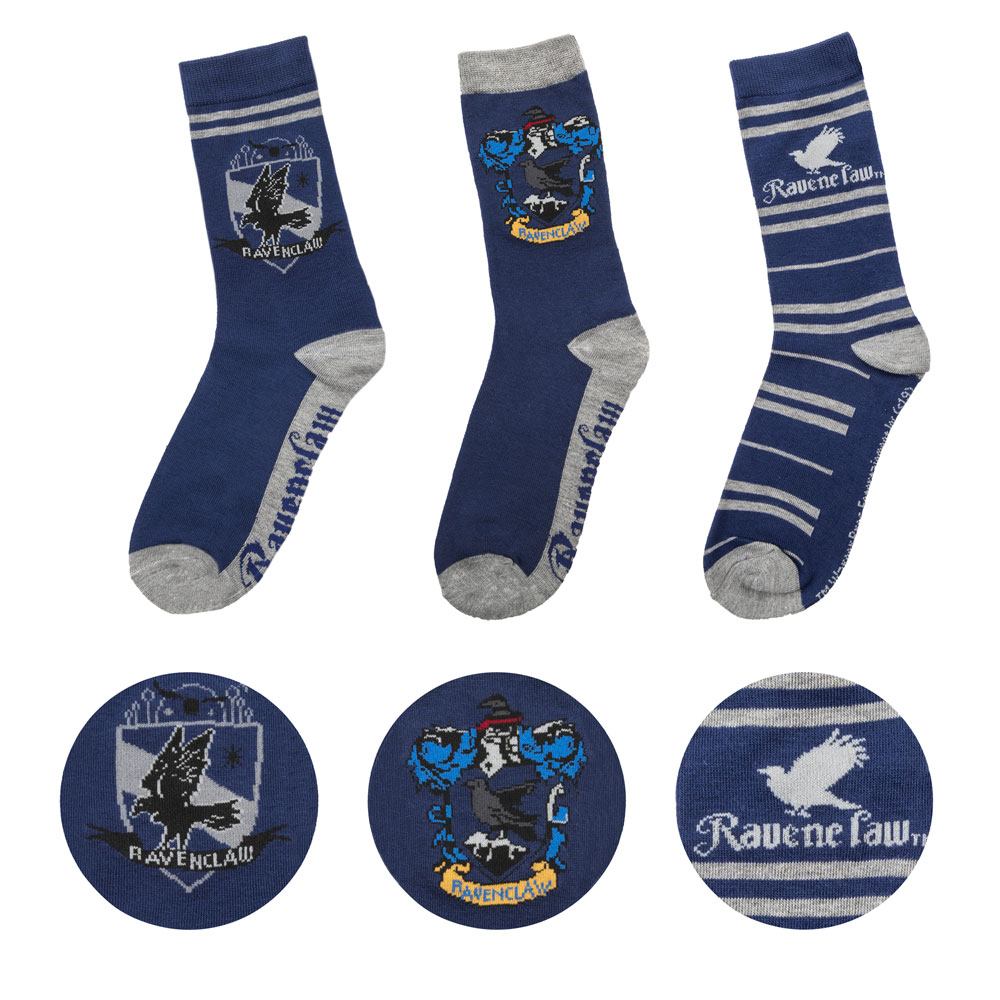 Harry Potter Socks 3-Pack Ravenclaw P044626