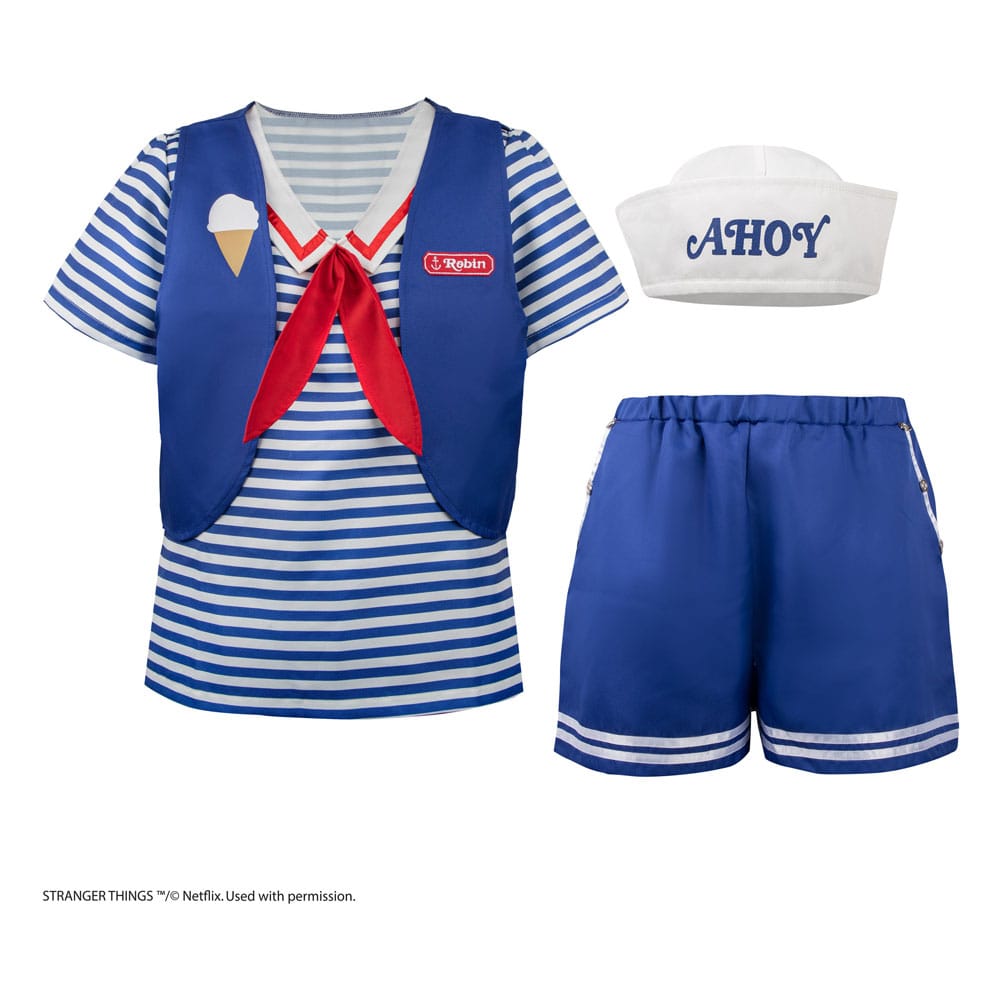 Stranger Things: Scoops Ahoy Robin Costume Size S/M P067010