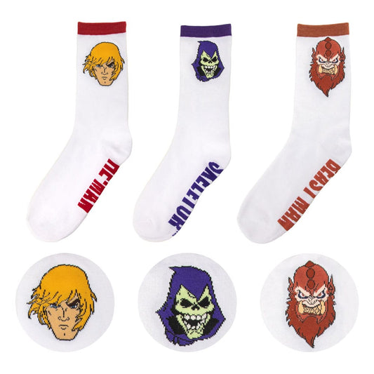 Masters of the Universe - Revelation: He-Man & Skeletor & Beast Man Socks Set of 3 P044771