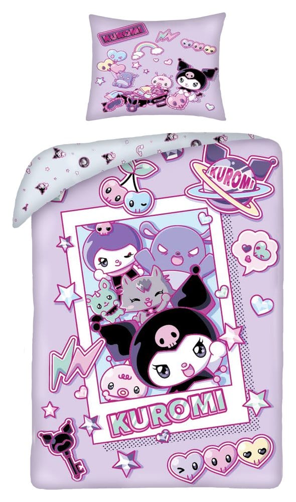 Sanrio Duvet Set Kuromi Ver. 2 140 x 200 cm / 70 x 90 cm P072449