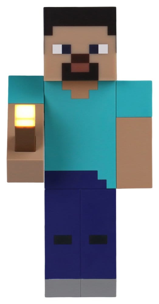 Minecraft Torch Light Steve 26 cm P072454