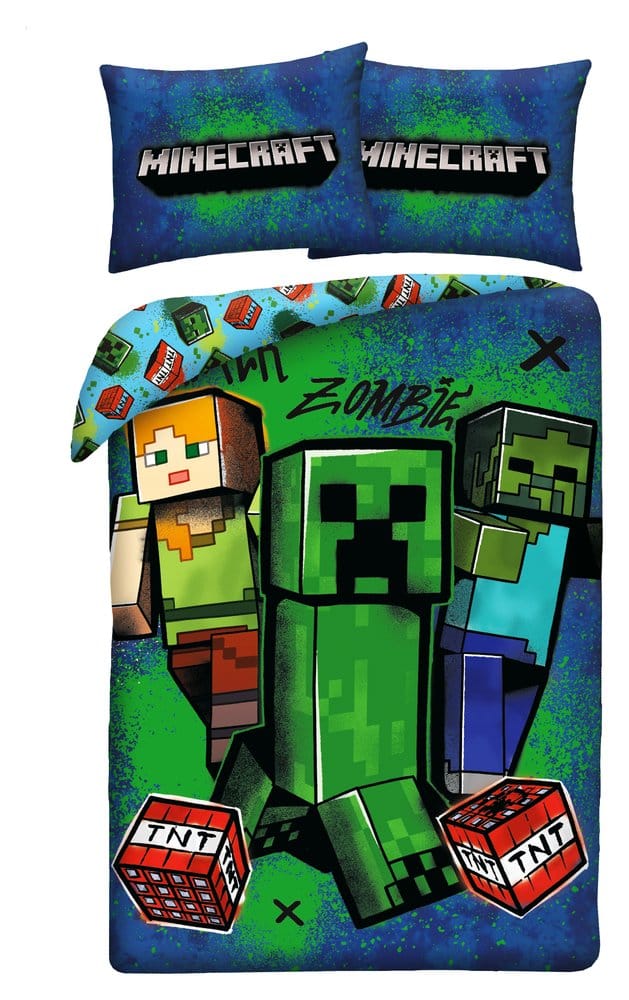 Minecraft Duvet Set Ver. 10 140 x 200 cm / 70 x 90 cm P072456