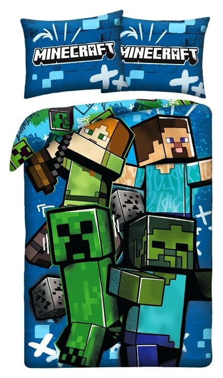 Minecraft Duvet Set Ver. 9 140 x 200 cm / 70 x 90 cm P072457