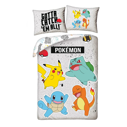 Pokemon Duvet Set Ver. 11 140 x 200 cm / 70 x 90 cm