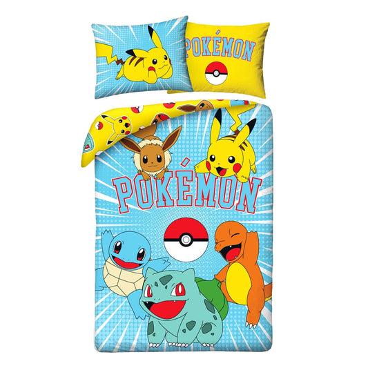 Pokemon Duvet Set Ver. 14 140 x 200 cm / 70 x 90 cm P044856