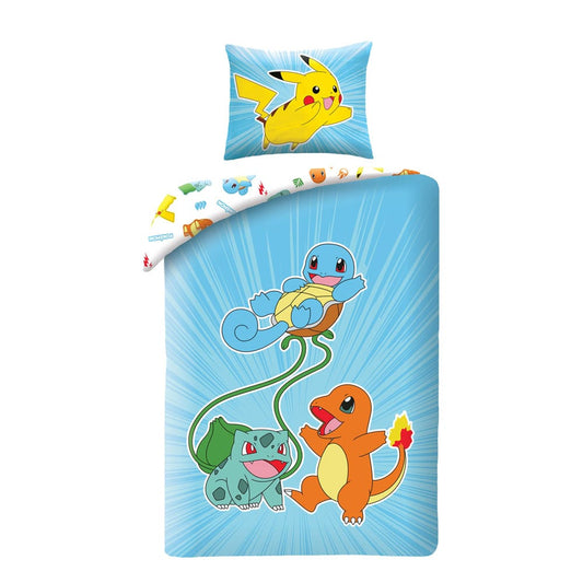 Pokemon Duvet Set Ver. 9 140 x 200 cm / 70 x 90 cm