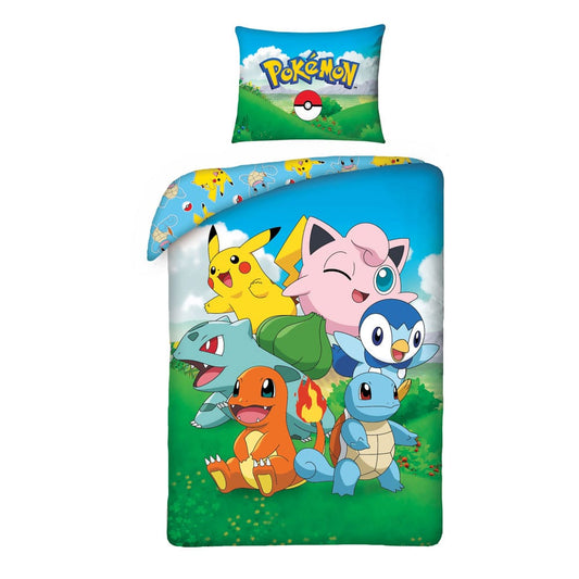 Pokemon Duvet Set Ver. 8 140 x 200 cm / 70 x 90 cm