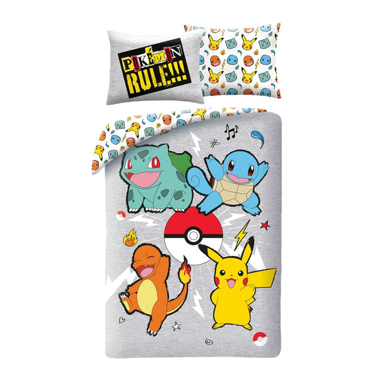 Pokemon Duvet Set Ver. 5 140 x 200 cm / 70 x 90 cm