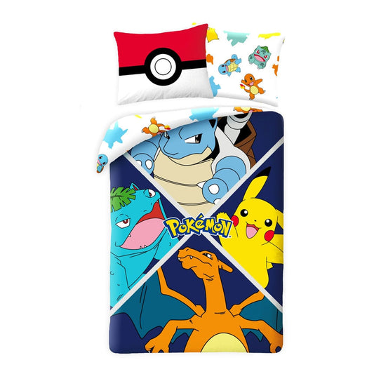 Pokemon Duvet Set Ver. 1 140 x 200 cm / 70 x 90 cm