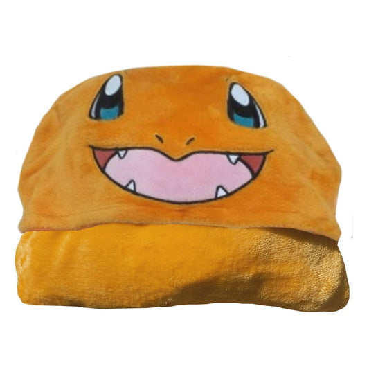 Pokemon Coral Hooded Blanket Charmander 120 x 150 cm