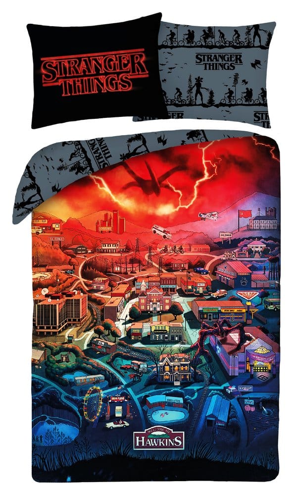 Stranger Things Duvet Set Ver. 1 140 x 200 cm / 70 x 90 cm P072465