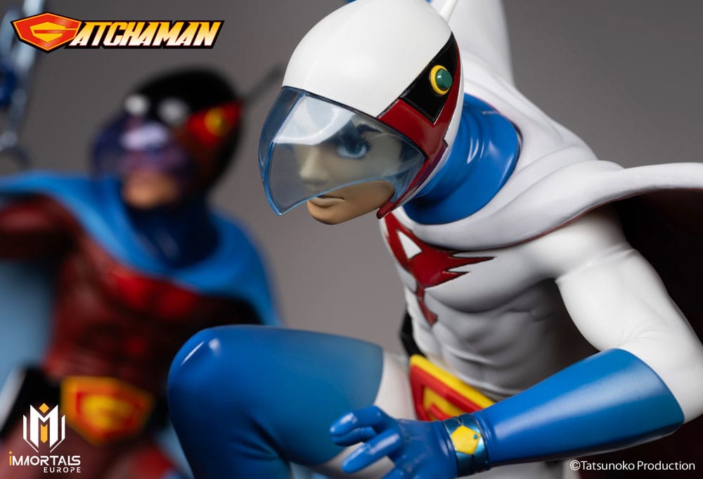 Gatchaman Amazing Art Collection Statue Ken the Eagle, The Leader of the Science Ninja Team 34 cm P044902