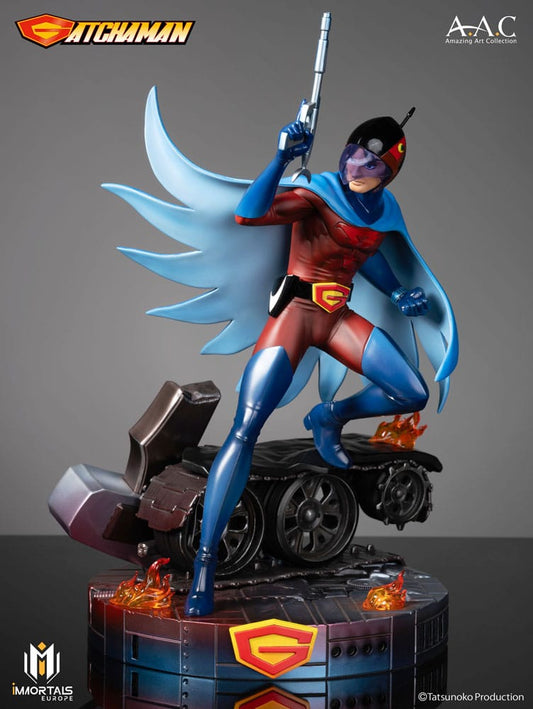 Gatchaman Amazing Art Collection Statue Joe the Condor, Expert in Shooting 34 cm P044903