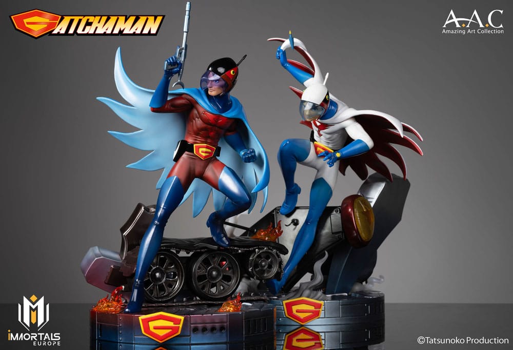 Gatchaman Amazing Art Collection Statue Joe the Condor, Expert in Shooting 34 cm P044903