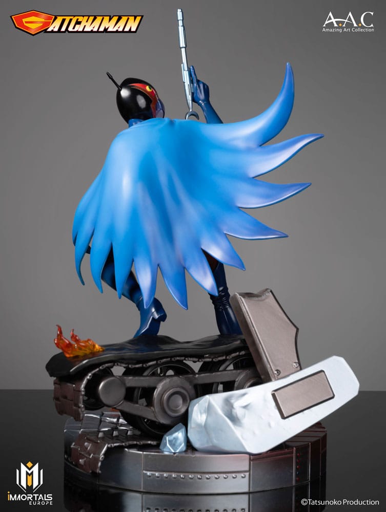 Gatchaman Amazing Art Collection Statue Joe the Condor, Expert in Shooting 34 cm P044903