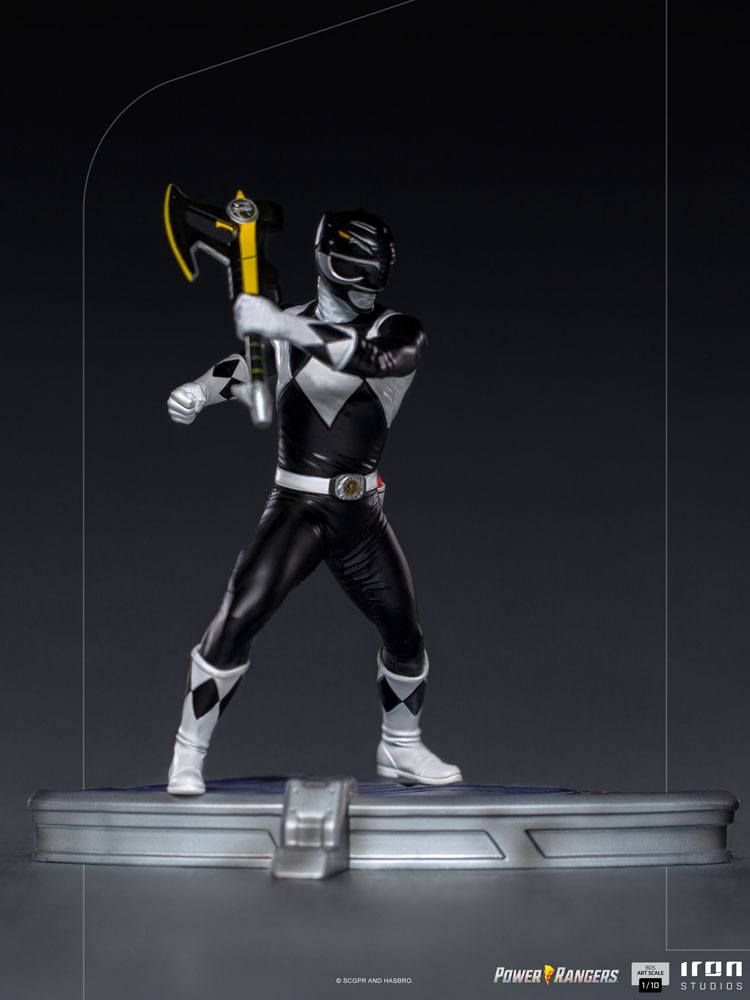 Power Rangers BDS Art Scale Statue 1/10 Black Ranger 17 cm P045033