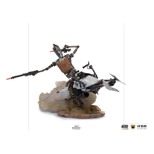 Star Wars The Mandalorian Deluxe Art Scale Statue 1/10 IG-11 & The Child 20 cm P045037
