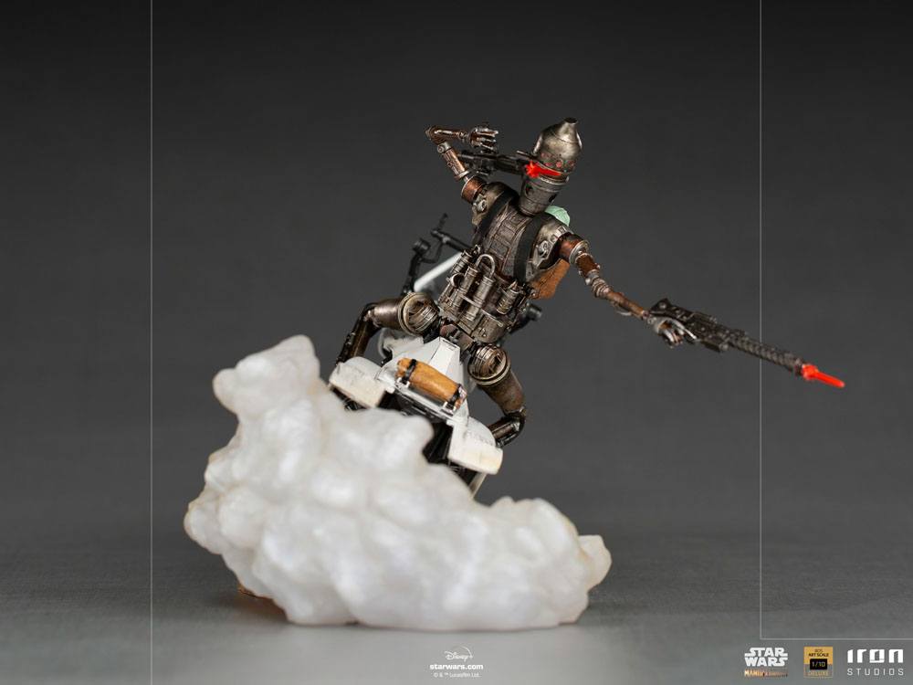 Star Wars The Mandalorian Deluxe Art Scale Statue 1/10 IG-11 & The Child 20 cm P045037
