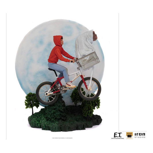 E.T. the Extra-Terrestrial Deluxe Art Scale Statue 1/10 E.T. & Elliot 27 cm P045039