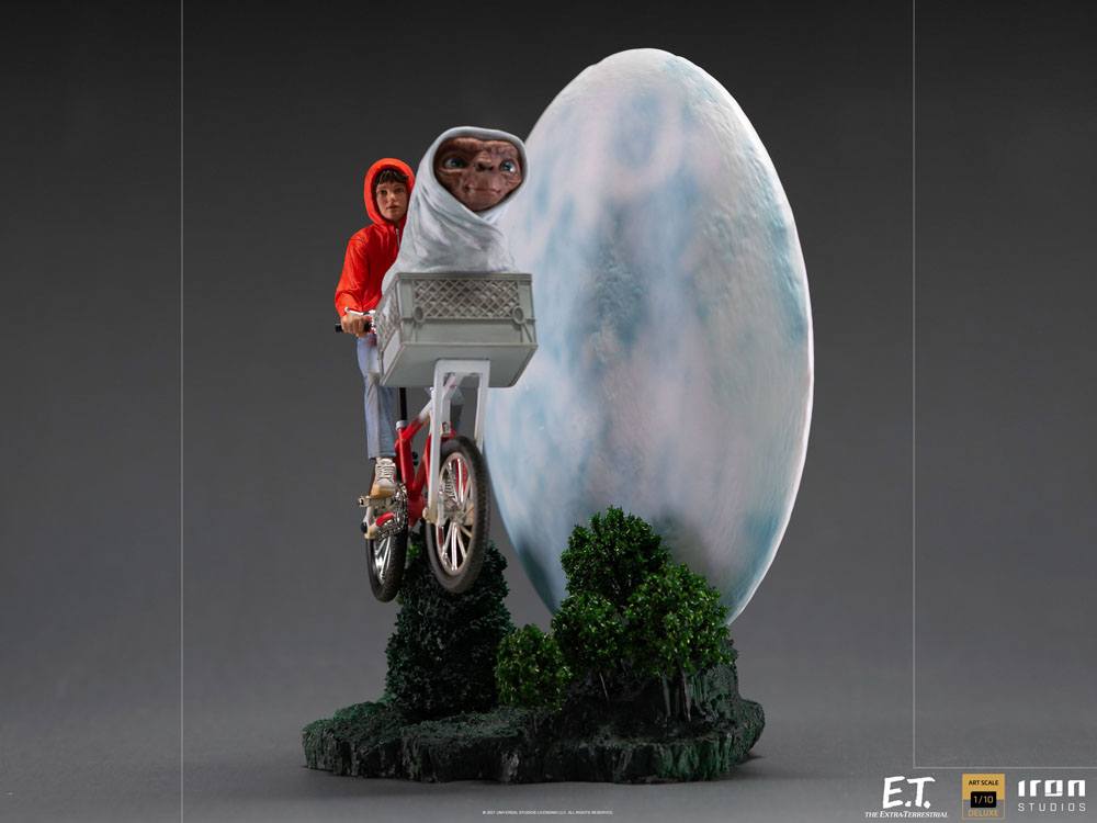 E.T. the Extra-Terrestrial Deluxe Art Scale Statue 1/10 E.T. & Elliot 27 cm P045039