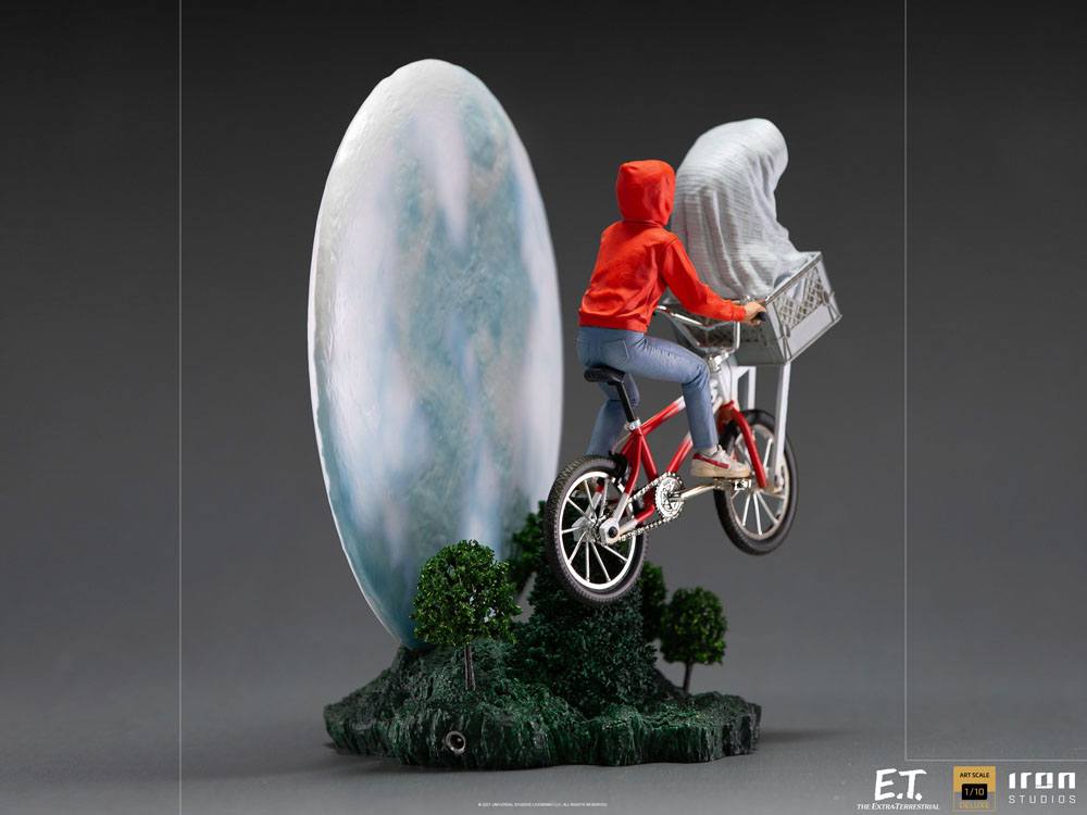 E.T. the Extra-Terrestrial Deluxe Art Scale Statue 1/10 E.T. & Elliot 27 cm P045039