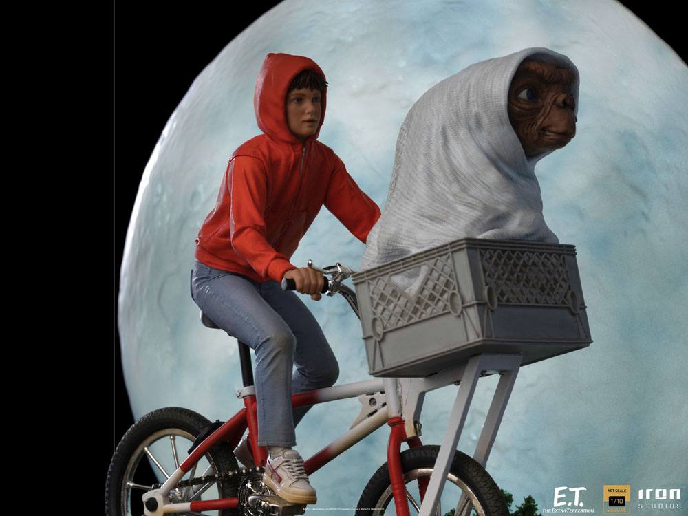 E.T. the Extra-Terrestrial Deluxe Art Scale Statue 1/10 E.T. & Elliot 27 cm P045039