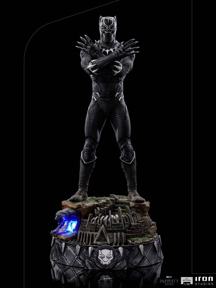 The Infinity Saga Art Scale Statue 1/10 Black Panther Deluxe 25 cm P045056
