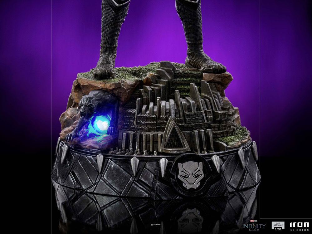 The Infinity Saga Art Scale Statue 1/10 Black Panther Deluxe 25 cm P045056