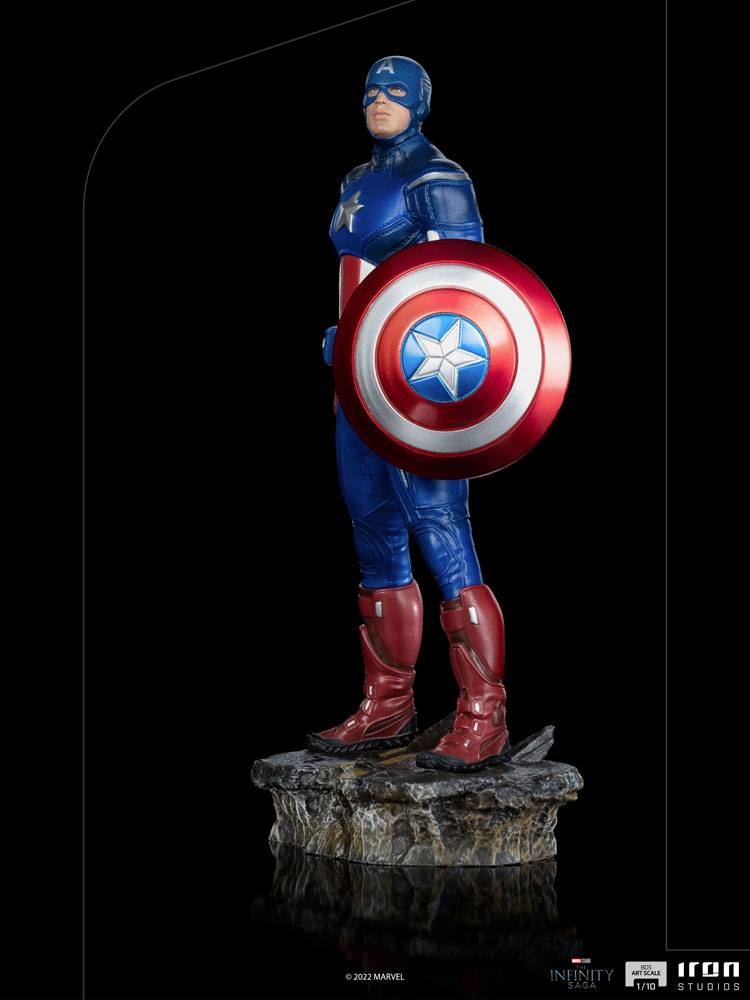 The Infinity Saga BDS Art Scale Statue 1/10 Captain America Battle of NY 23 cm P045059