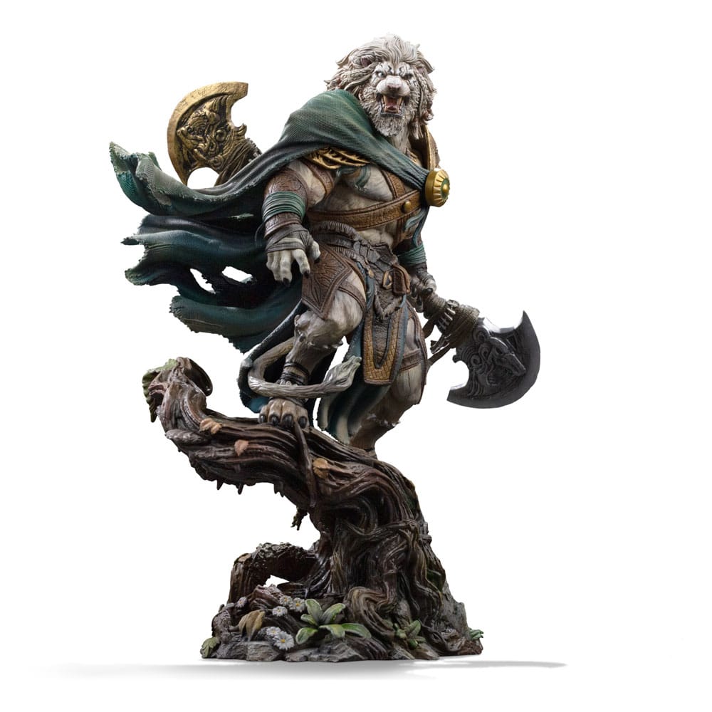 Magic The Gathering Art Scale Statue 1/10 Ajani Goldmane 26 cm P067316