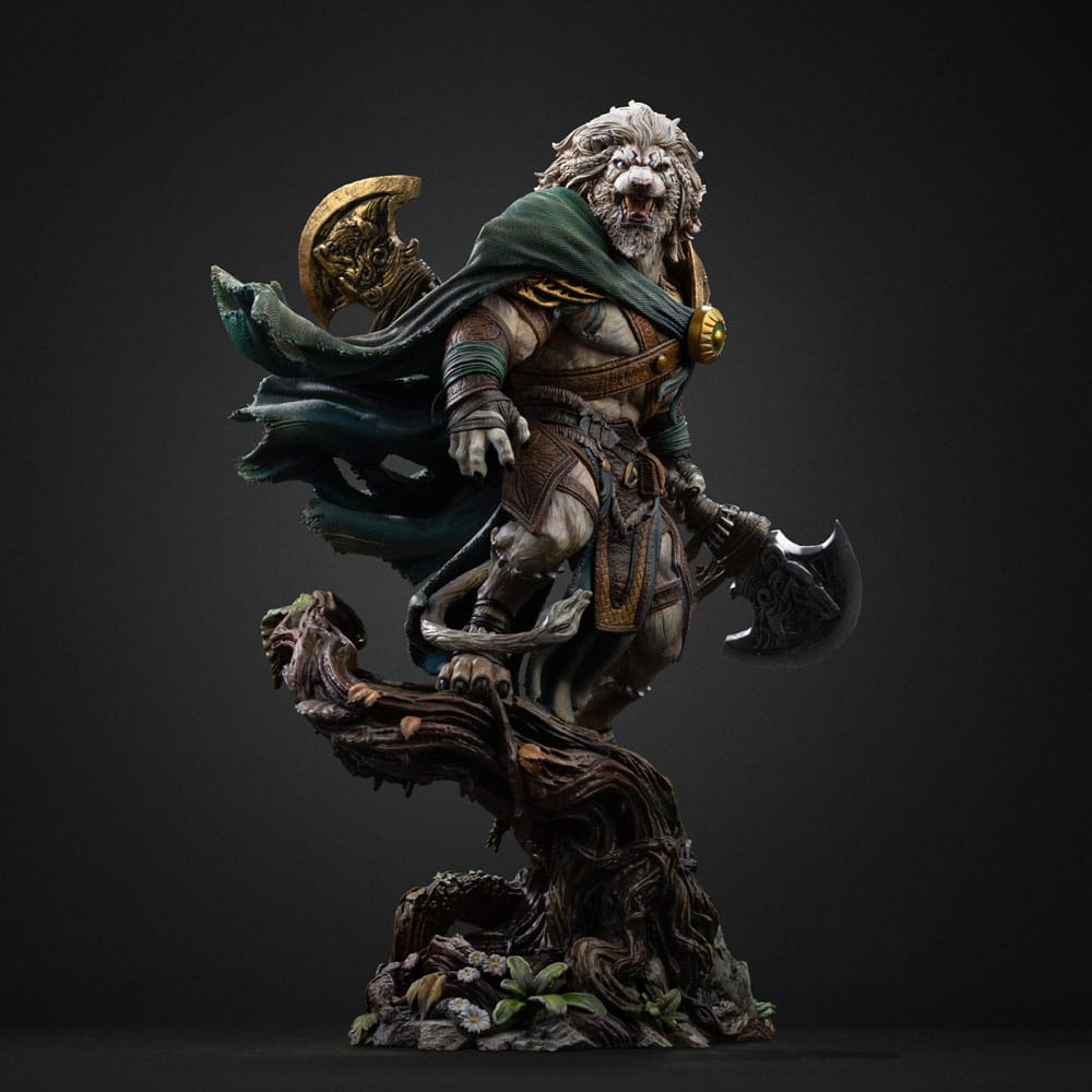 Magic The Gathering Art Scale Statue 1/10 Ajani Goldmane 26 cm P067316