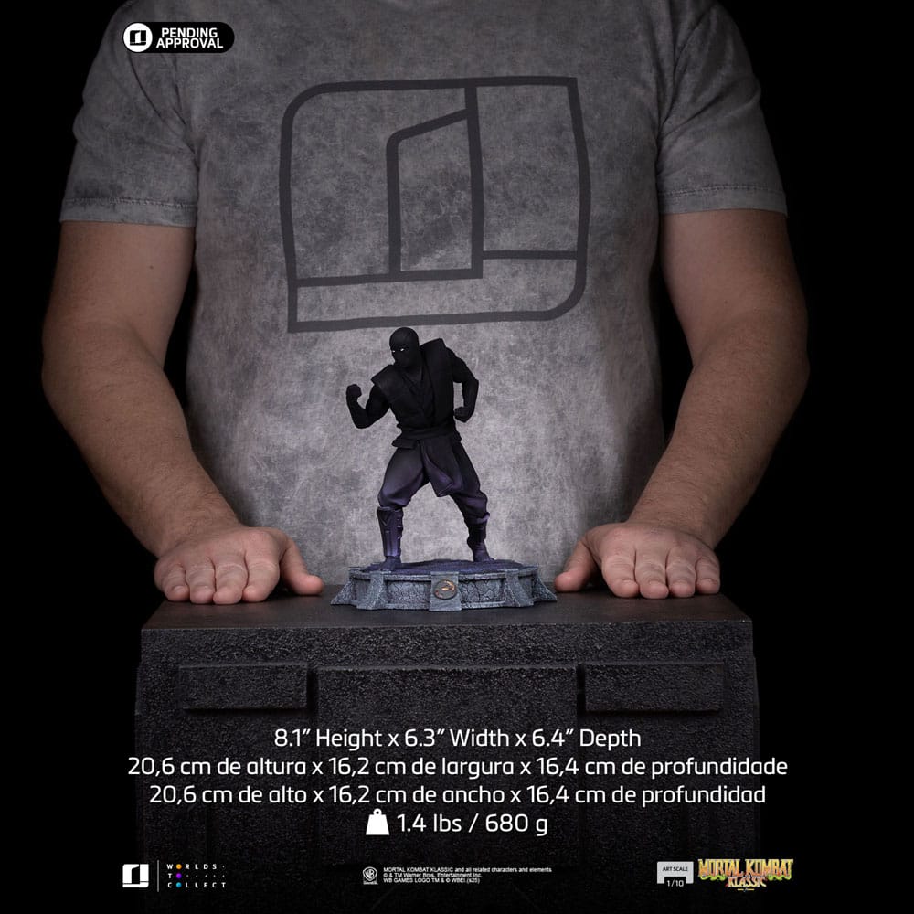 Mortal Kombat Art Scale Statue 1/10 Noob Saibot (Ninjas Collection) heo exclusive 21 cm P066807