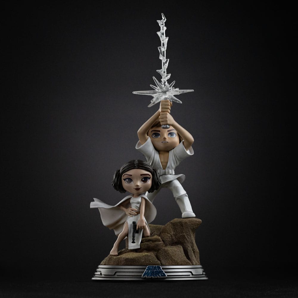 Star Wars Mini Co. PVC Figure Luke & Leia 30 cm P069518