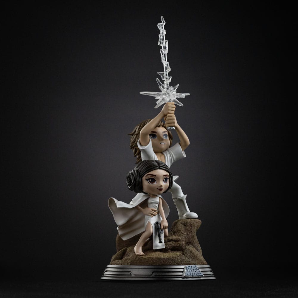 Star Wars Mini Co. PVC Figure Luke & Leia 30 cm P069518