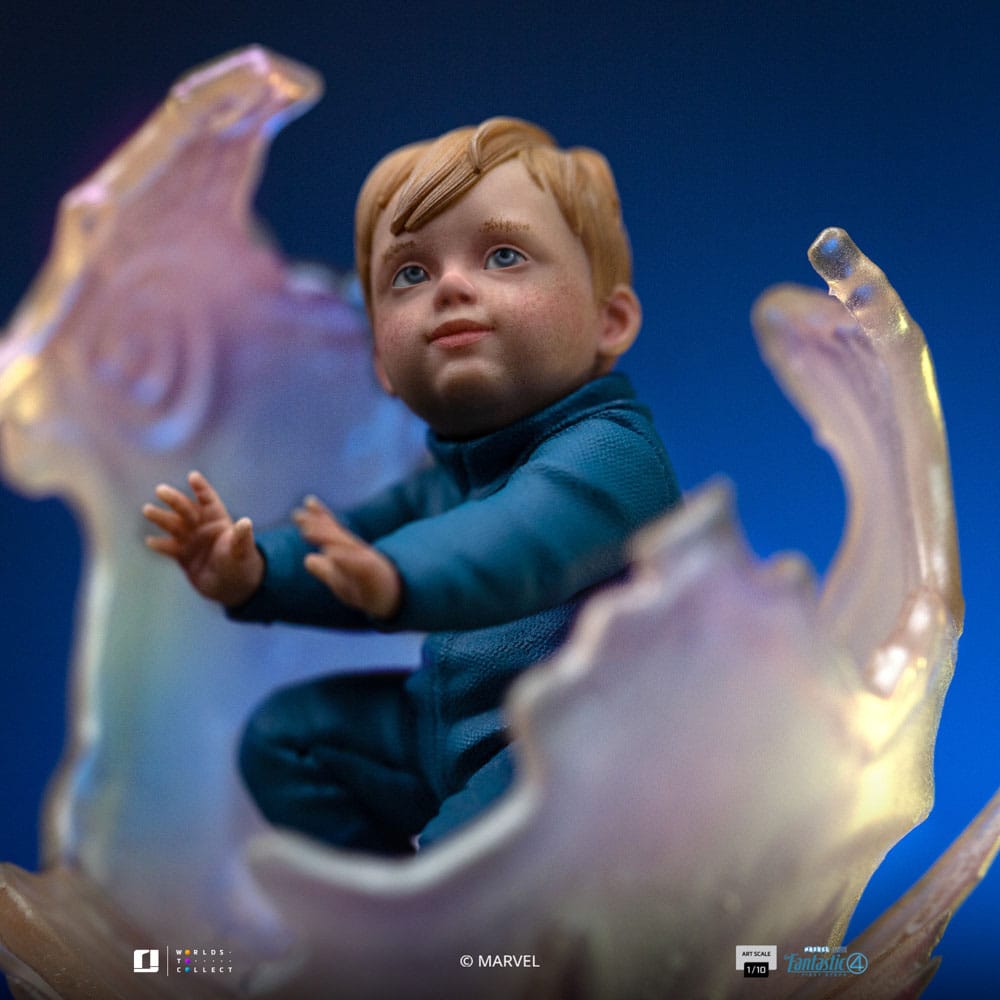 Fantastic Four Art Scale Statue 1/10 Invisible Woman and Franklin 28 cm P045099