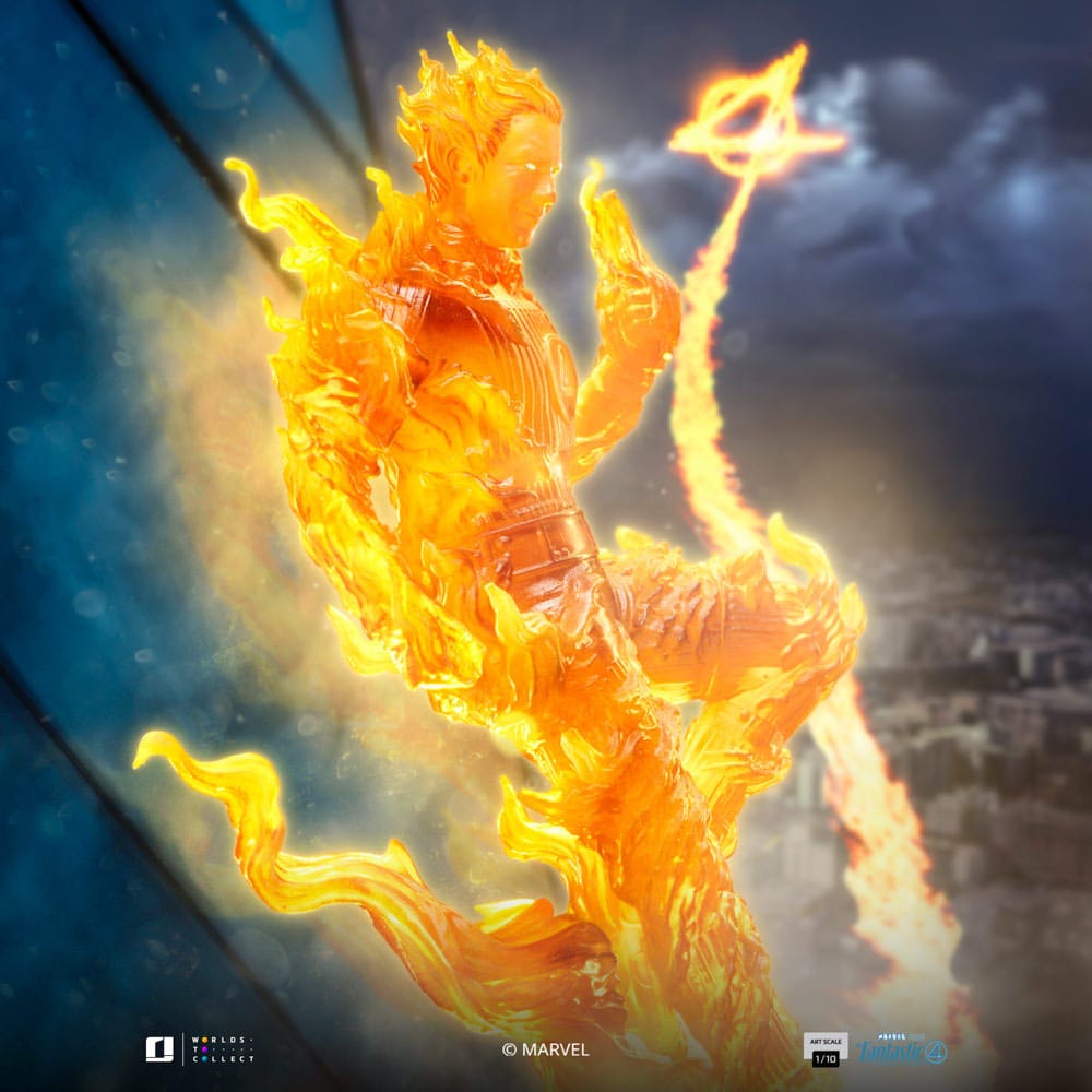 Fantastic Four Art Scale Statue 1/10 Human Torch 30 cm P045101