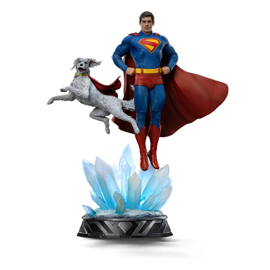 Superman Legacy Art Scale Statue 1/10 Superman & Krypto 32 cm P045102