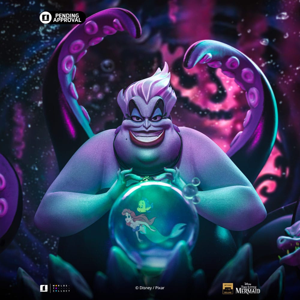 Disney's Villains Deluxe Art Scale Statue 1/10 Ursula 23 cm P045105