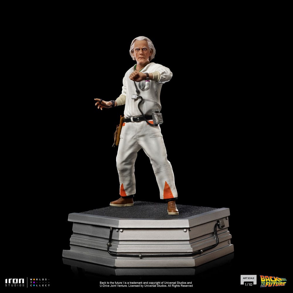 Back to the Future Art Scale Statue 1/10 Doc Brown 22 cm P045112