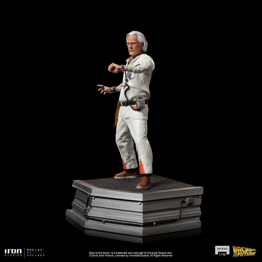 Back to the Future Art Scale Statue 1/10 Doc Brown 22 cm P045112